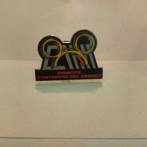 Disney World Pin Pre- Millennium Contemporary Resort 1990s Style